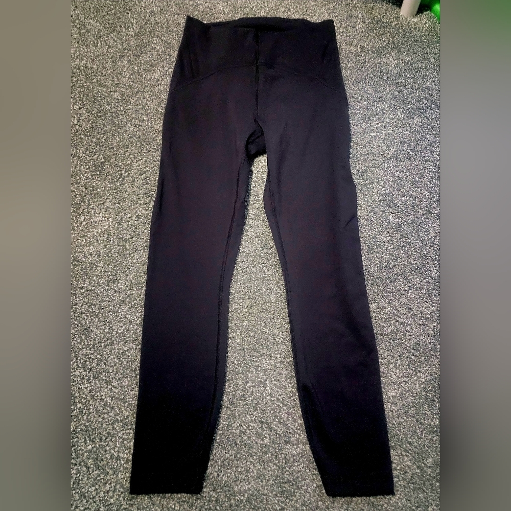 LULULEMON BLACK LEGGINGS SZ 6